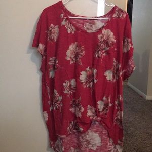 Maurices 24/7 floral top